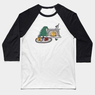 Christmas morning Baseball T-Shirt